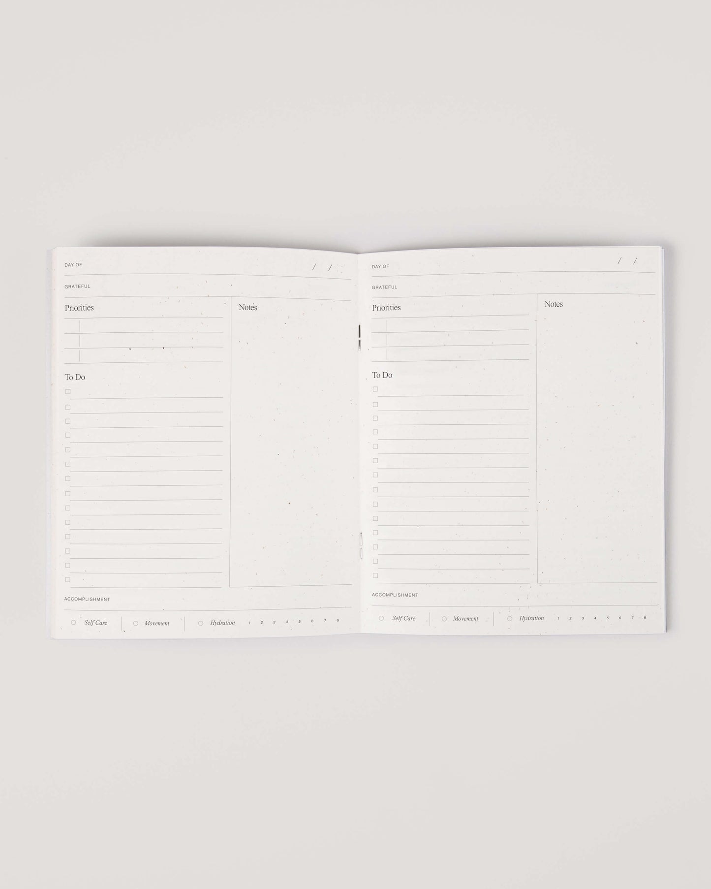 Mindful Productivity Daily Planner, by Wilde House Paper.