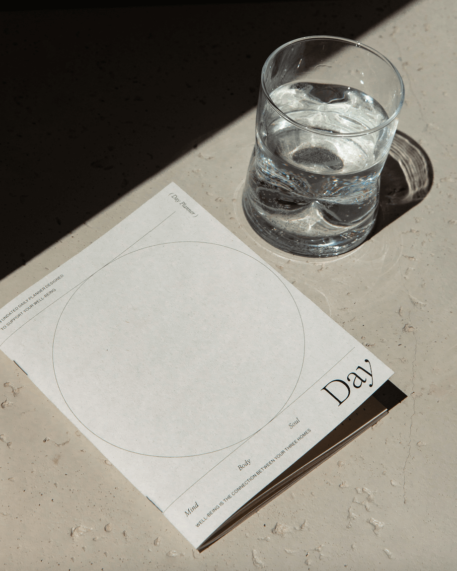 Mindful Productivity Daily Planner, by Wilde House Paper.